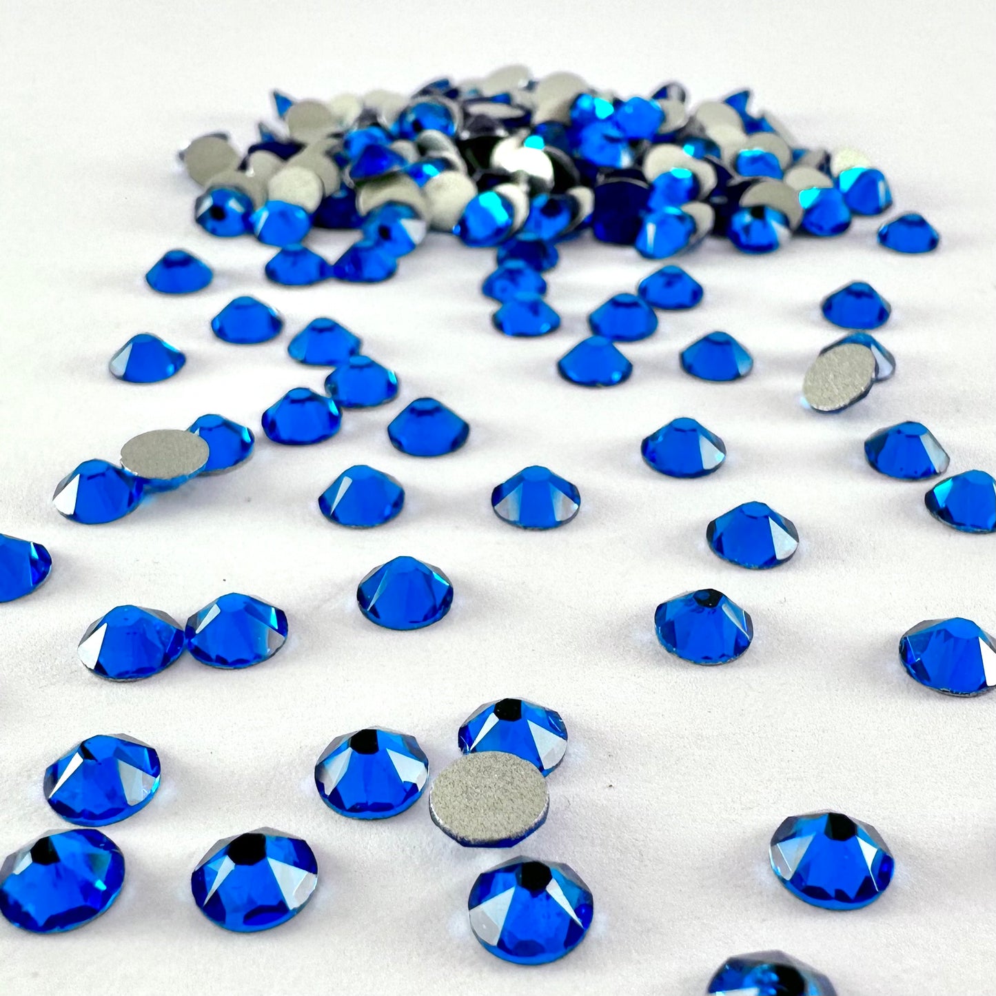 Apricus Capri Blue Rhinestone