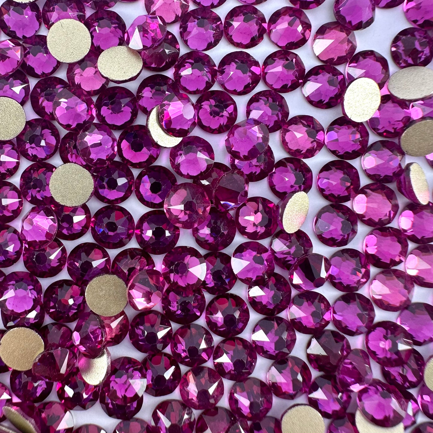 Apricus Fuchsia Rhinestone