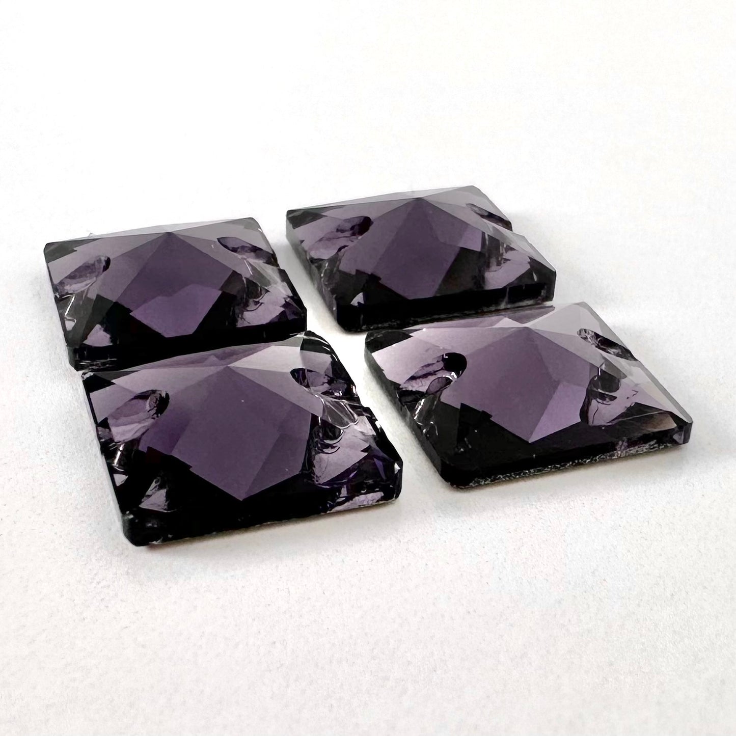 Tanzanite Glass Square