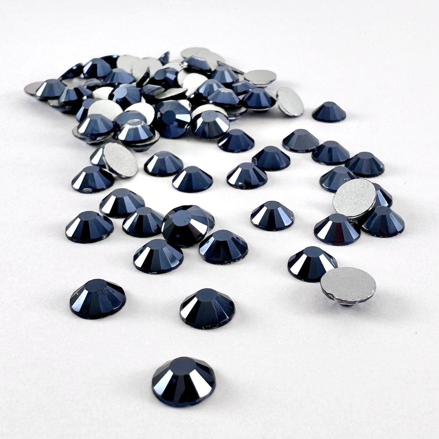 Shiny Black Rhinestone