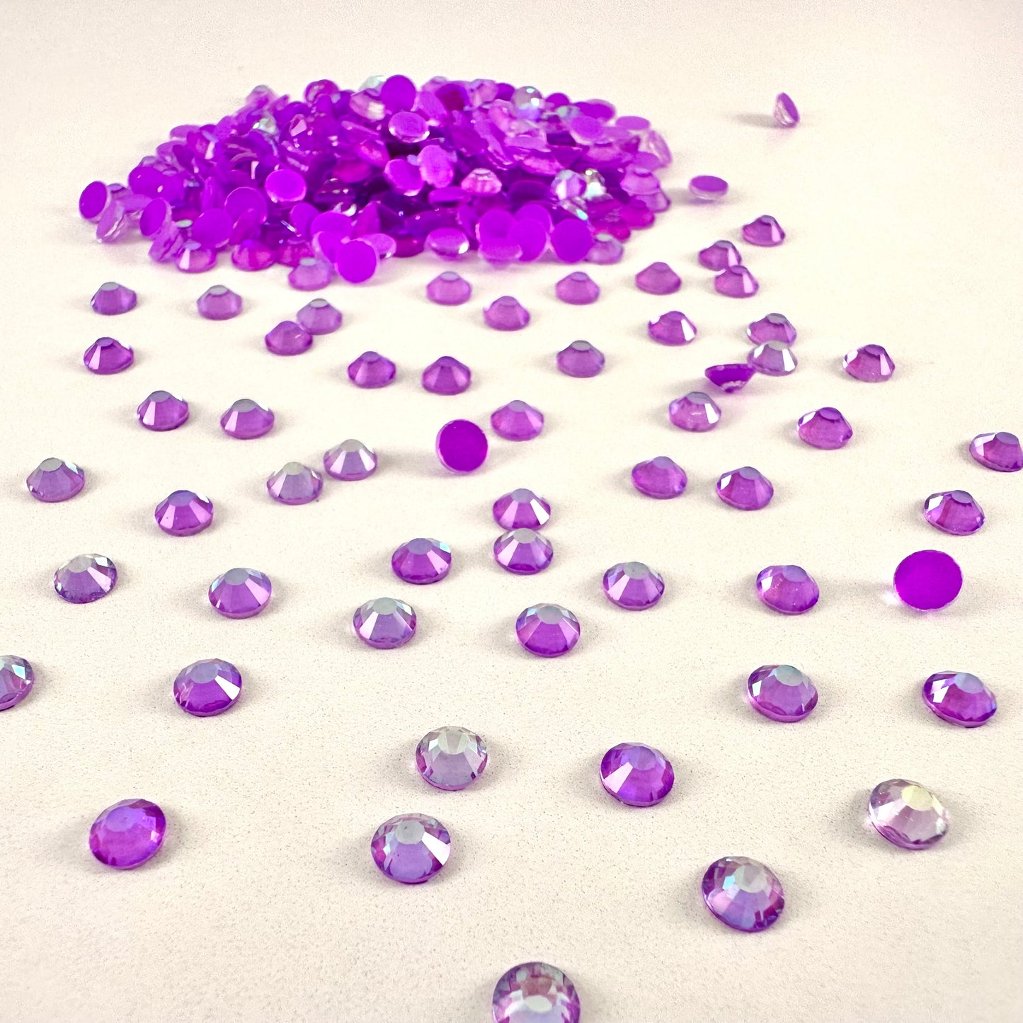 Neon Dark Amethyst Rhinestone