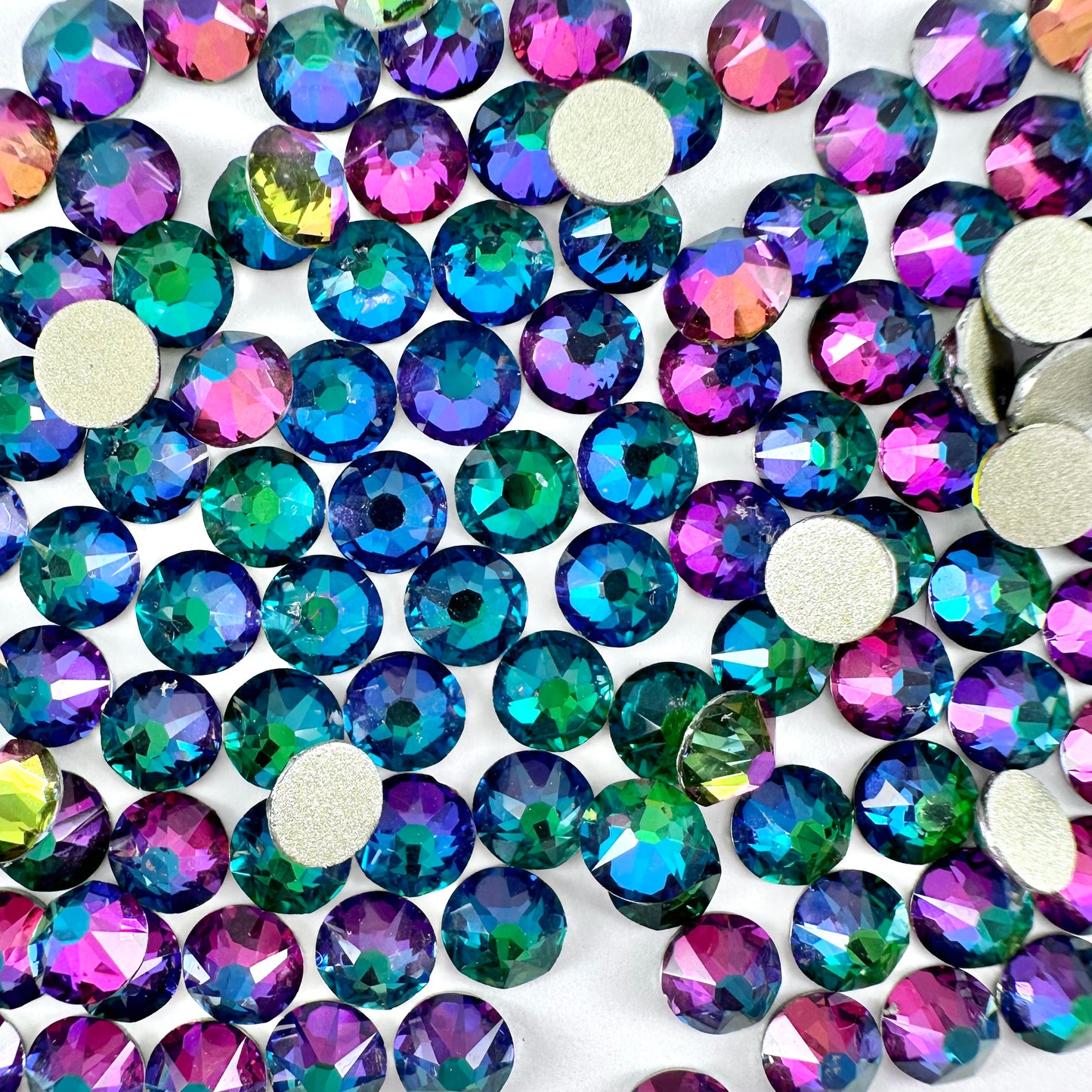 Apricus Green Volcano Rhinestone