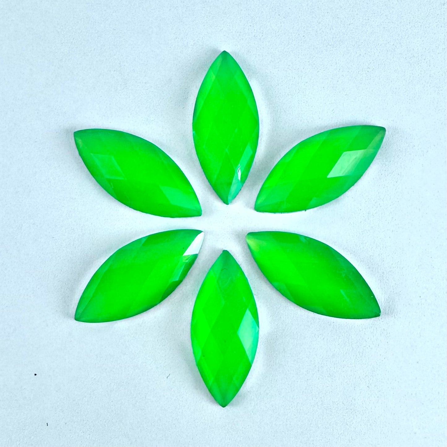 Neon Green Acrylic Horse-Eye