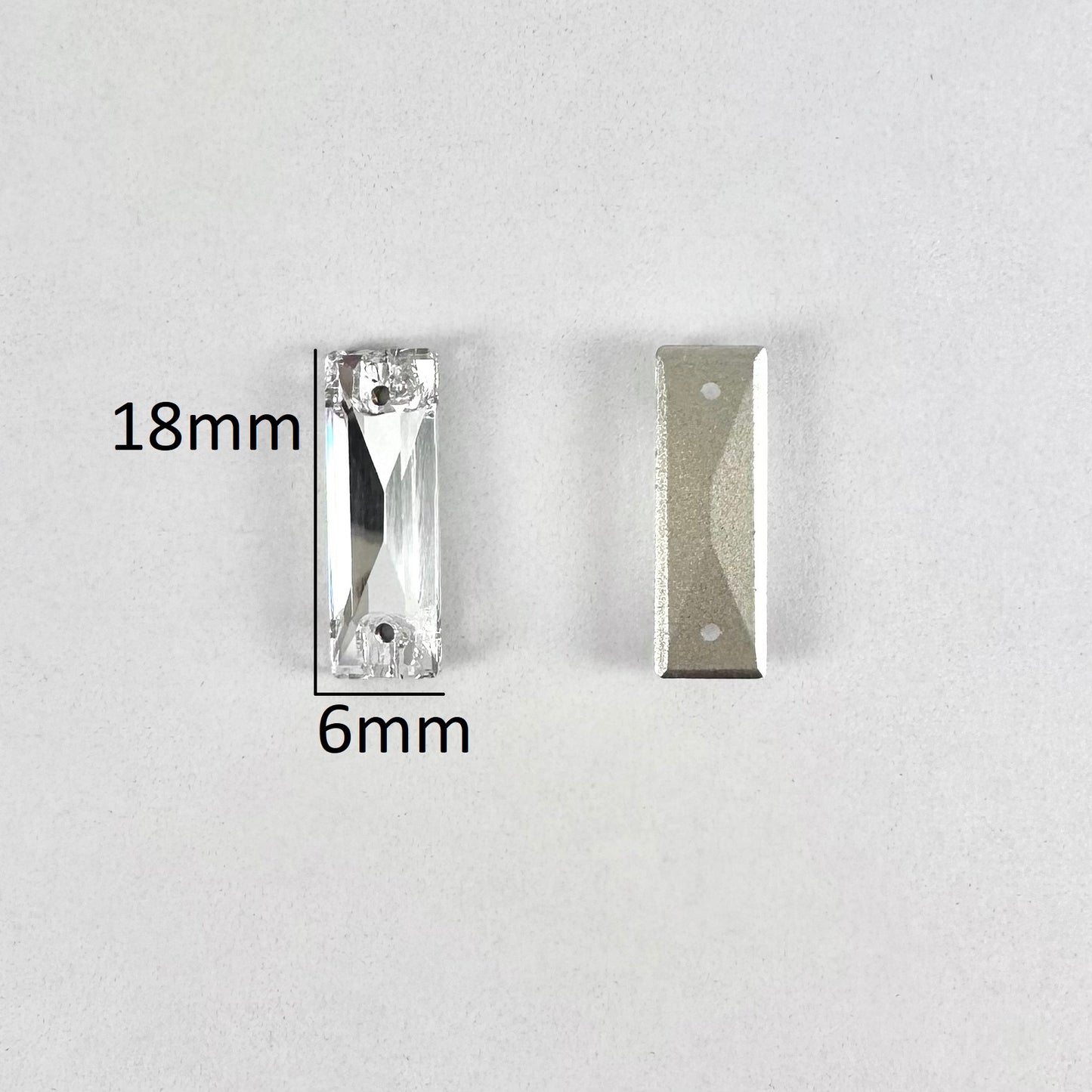 Crystal Glass Baguette