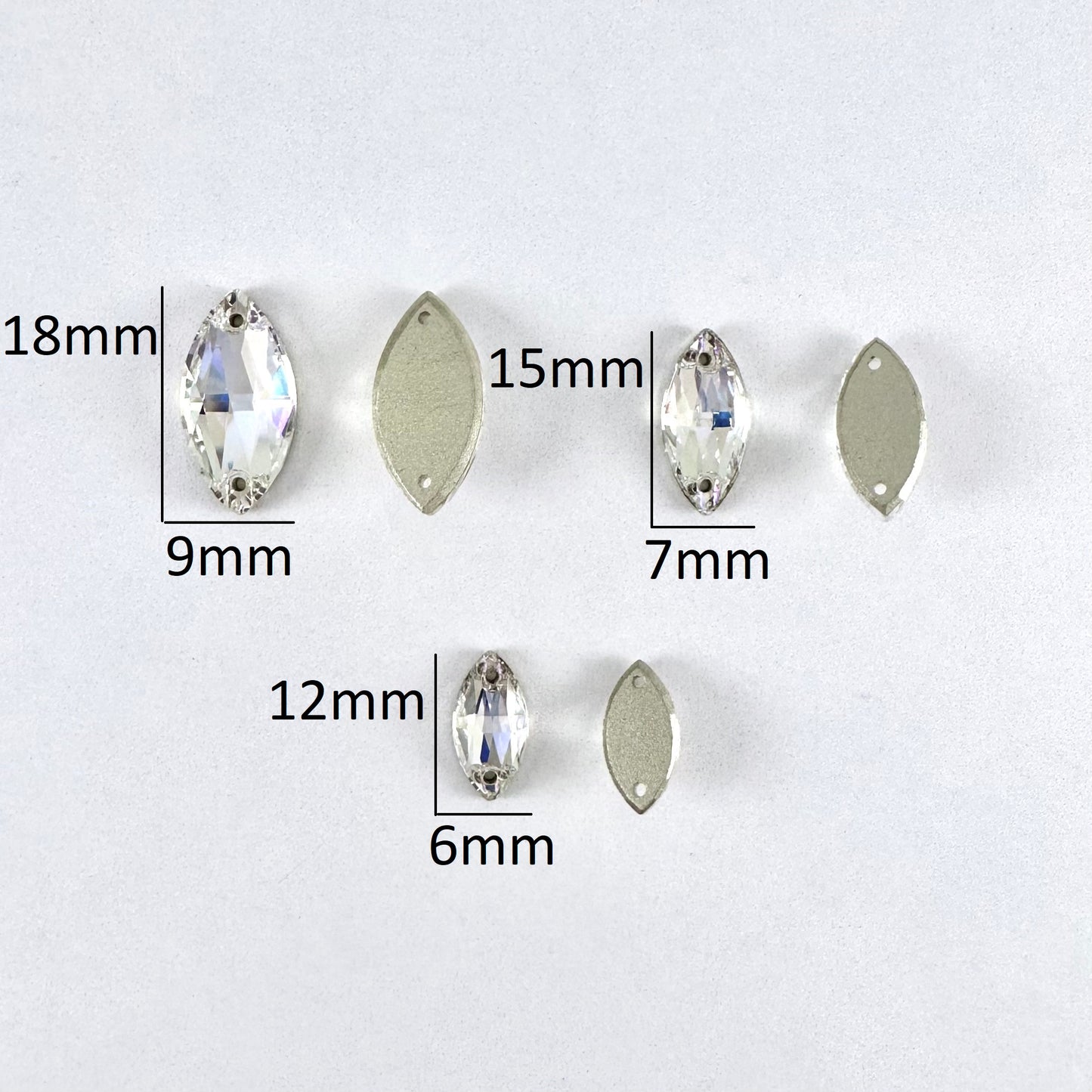 Moonlight Glass Navette