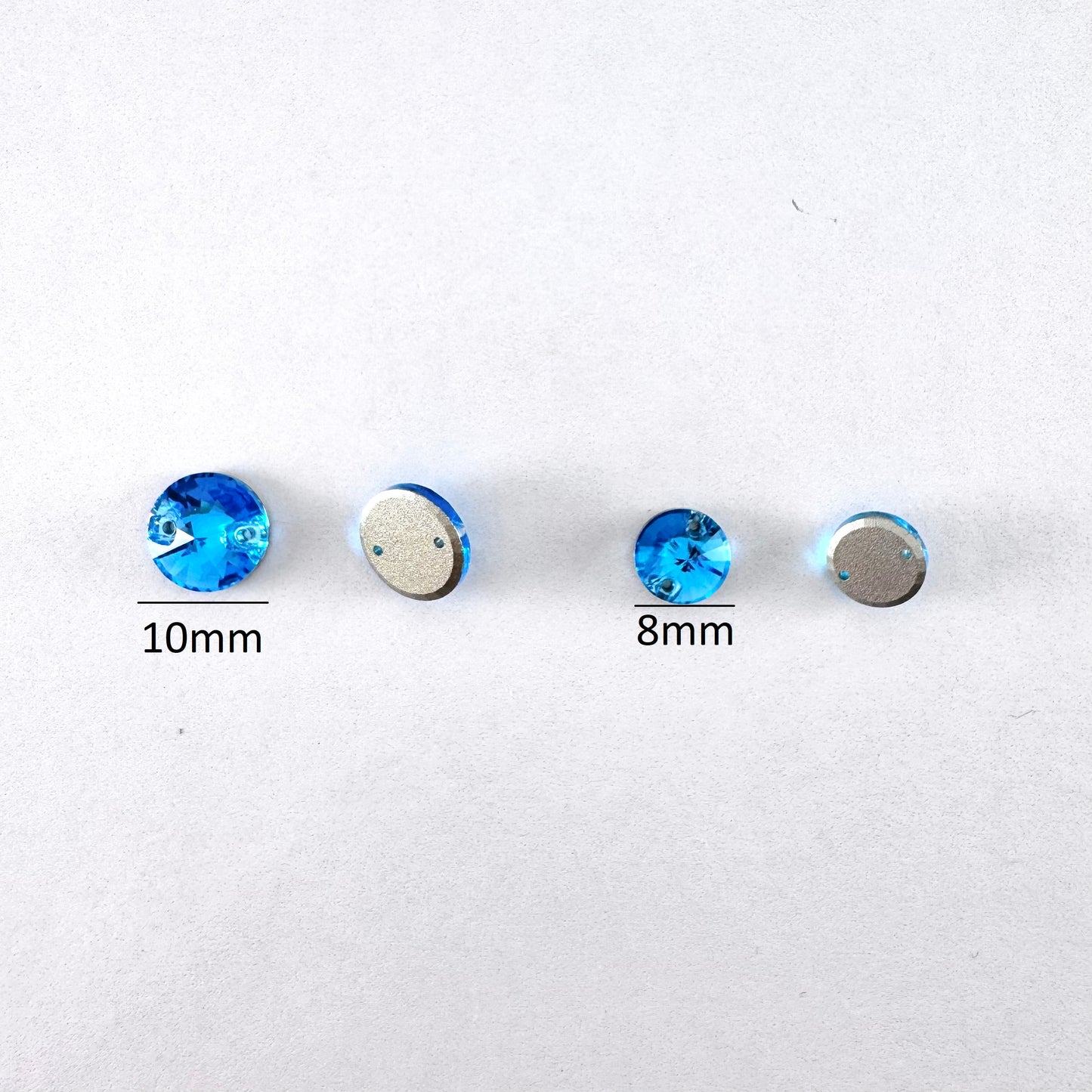 Aquamarine Glass Rivoli