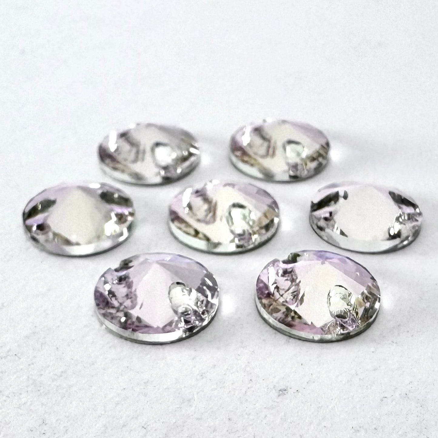 CLEARANCE - Vitrail Violet Glass Rivoli