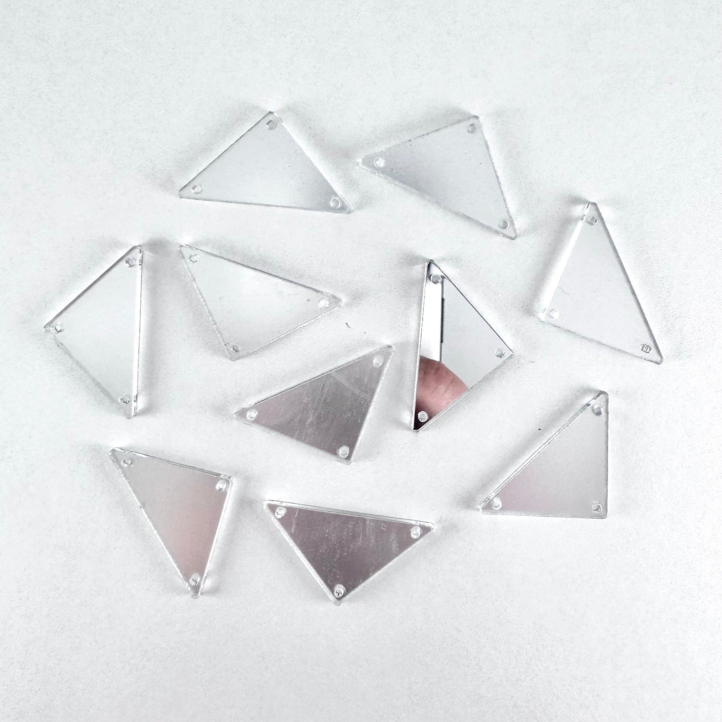 Mirror Shapes - Silver (various shape options)