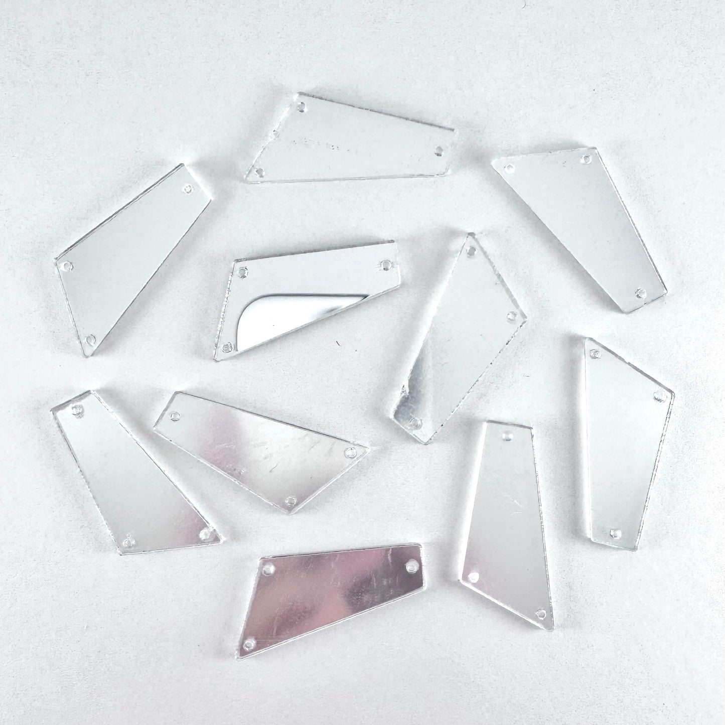Mirror Shapes - Silver (various shape options)