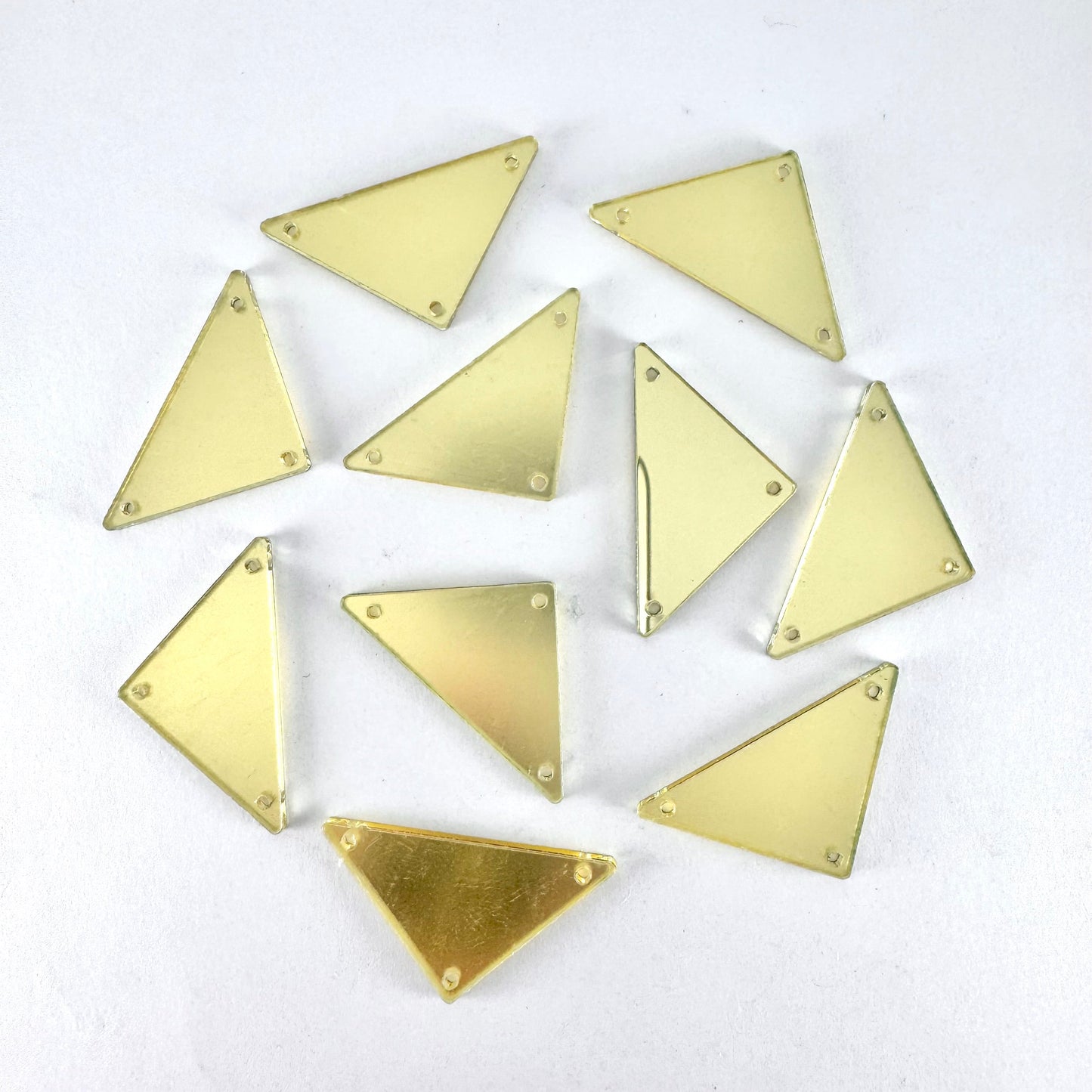 Mirror Shapes - Champagne Gold (various shape options)