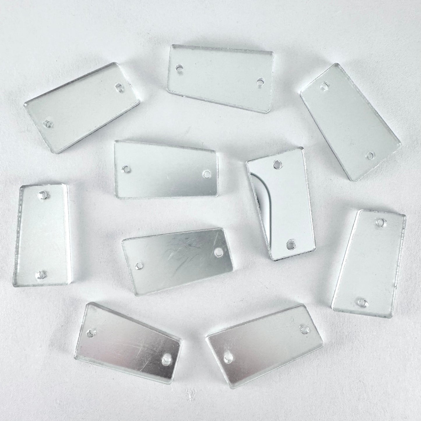 Mirror Shapes - Silver (various shape options)