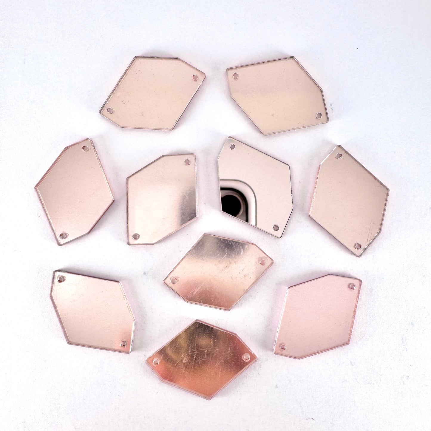 Mirror Shapes - Pink (various shape options)