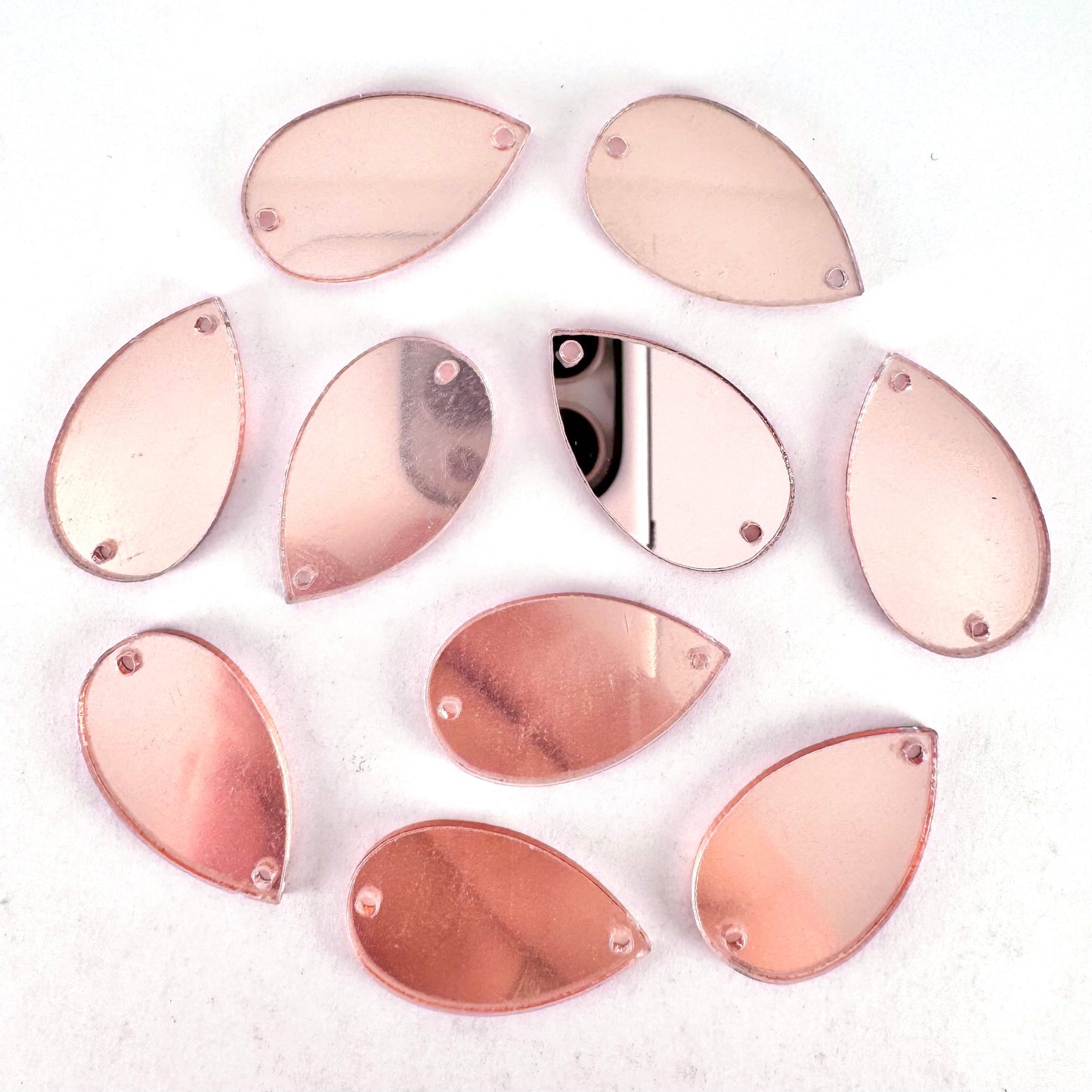 Mirror Shapes - Pink (various shape options)