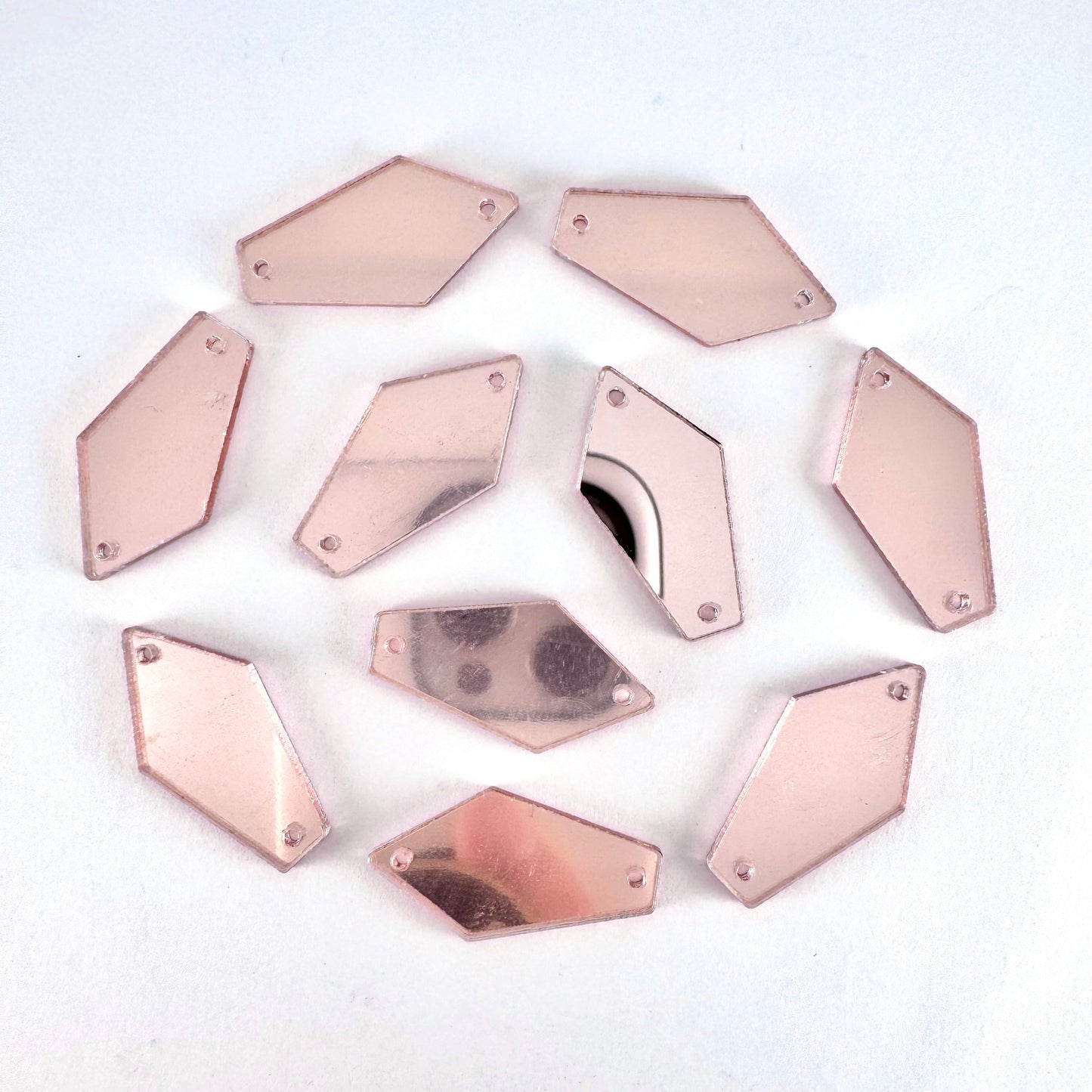 Mirror Shapes - Pink (various shape options)