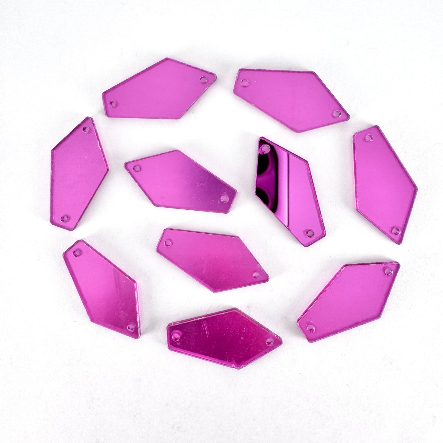 Mirror Shapes - Rose (various shape options)