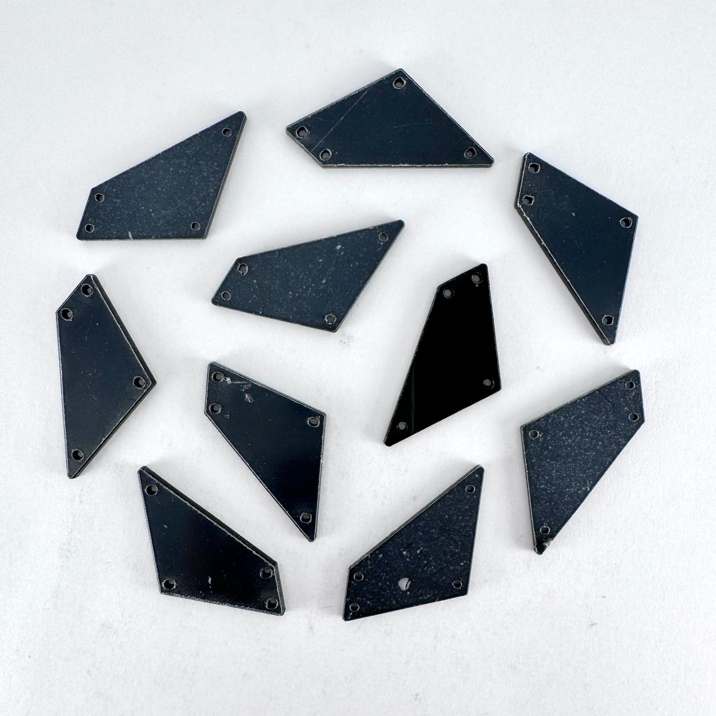 Mirror Shapes - Black (various shape options)