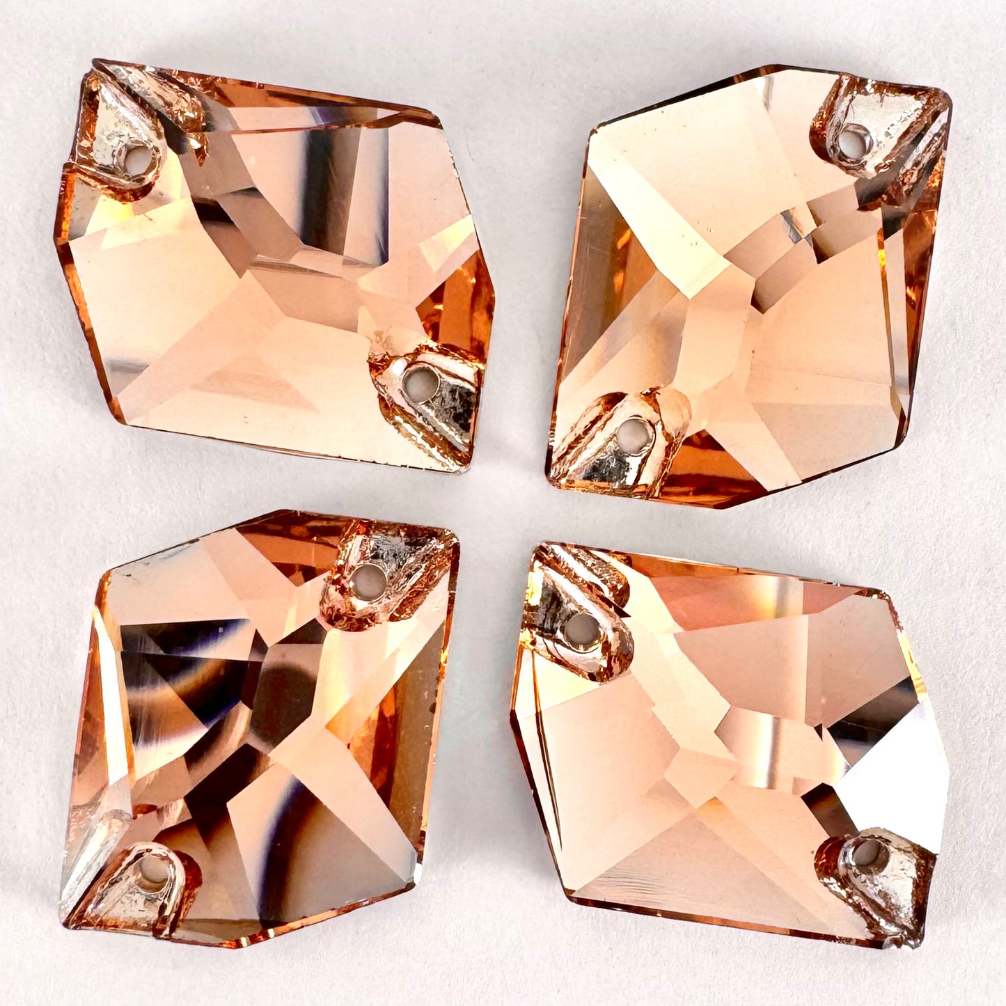 Light Peach Glass Cosmic