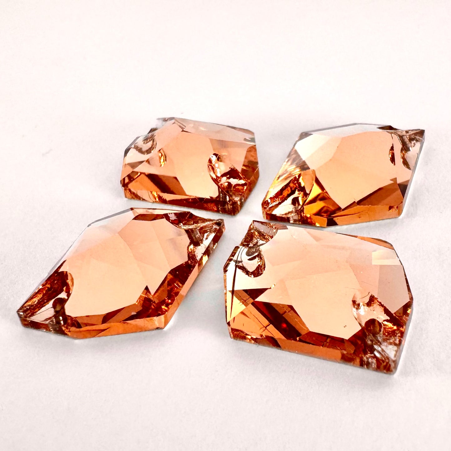 Light Peach Glass Cosmic