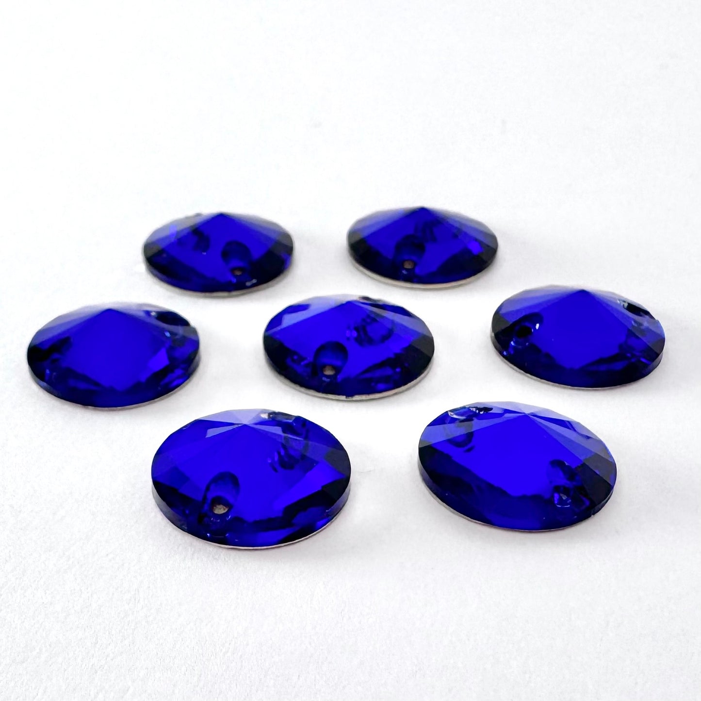 Cobalt Blue Glass Rivoli