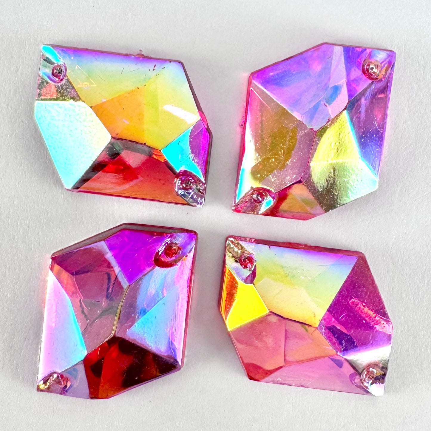 Light Rose AB Acrylic Cosmic