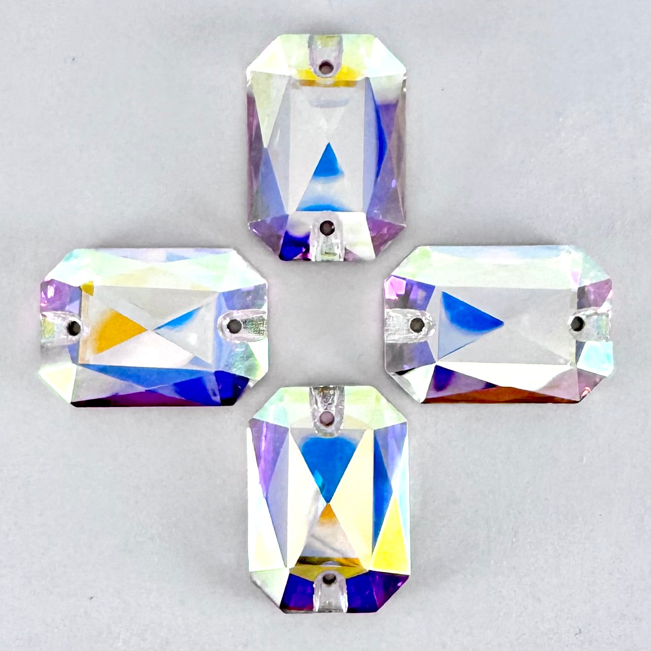 Crystal AB Glass Emerald