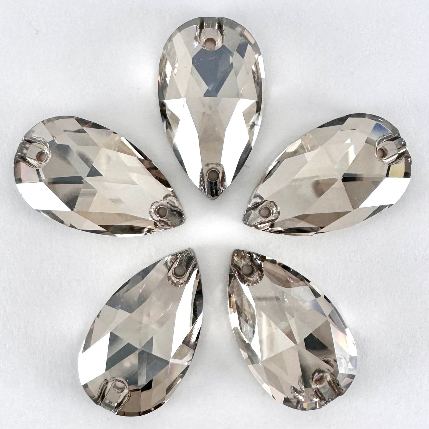 Satin Glass Teardrop