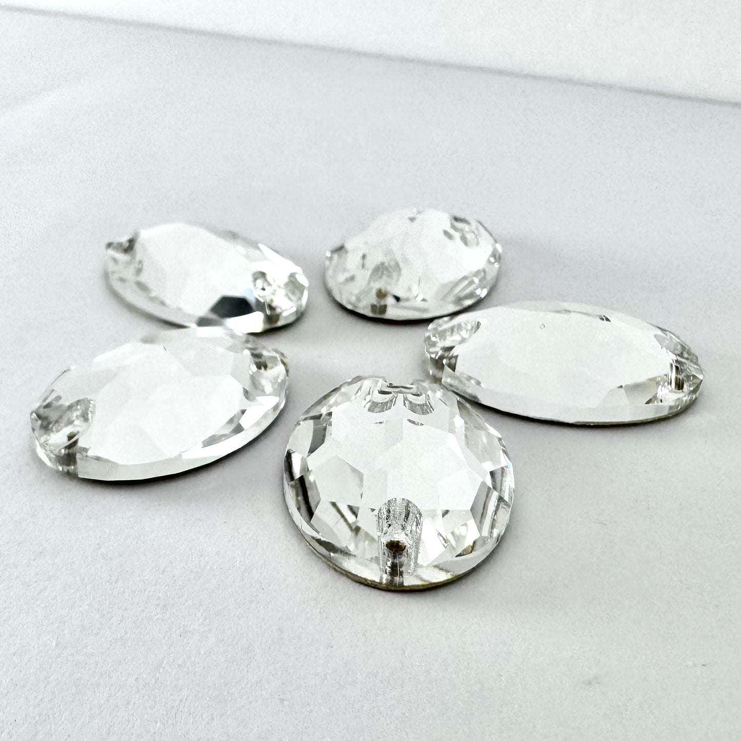 Crystal Glass Oval