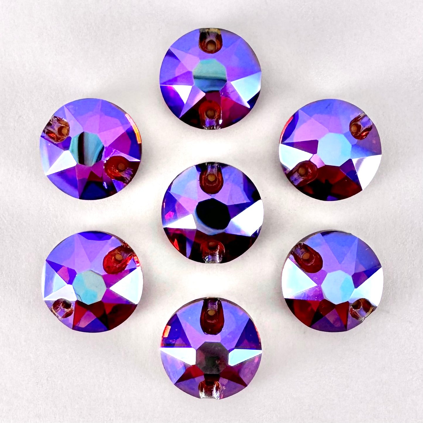 Tangerine AB Glass Rivoli (3288 facet)