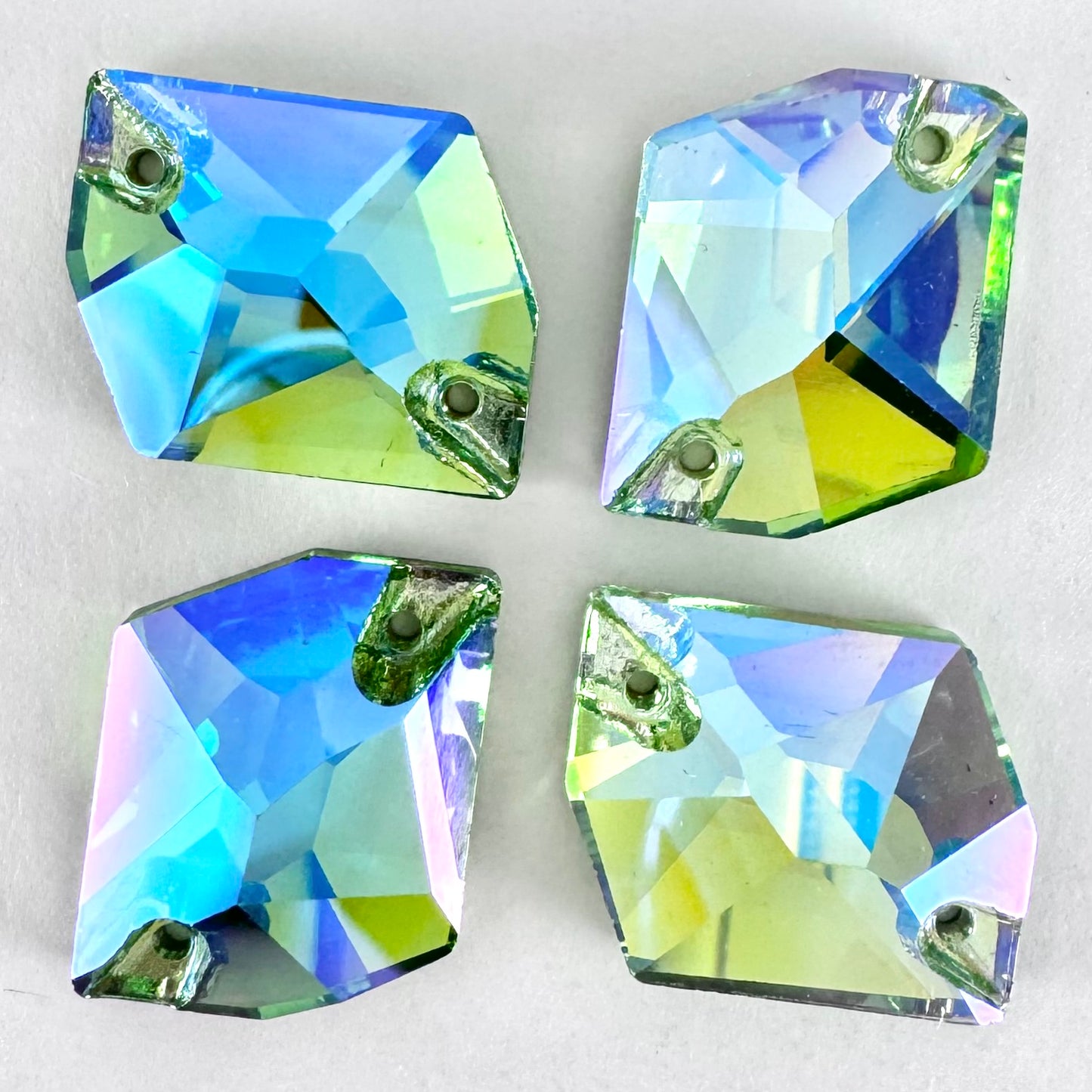 Peridot AB Glass Cosmic