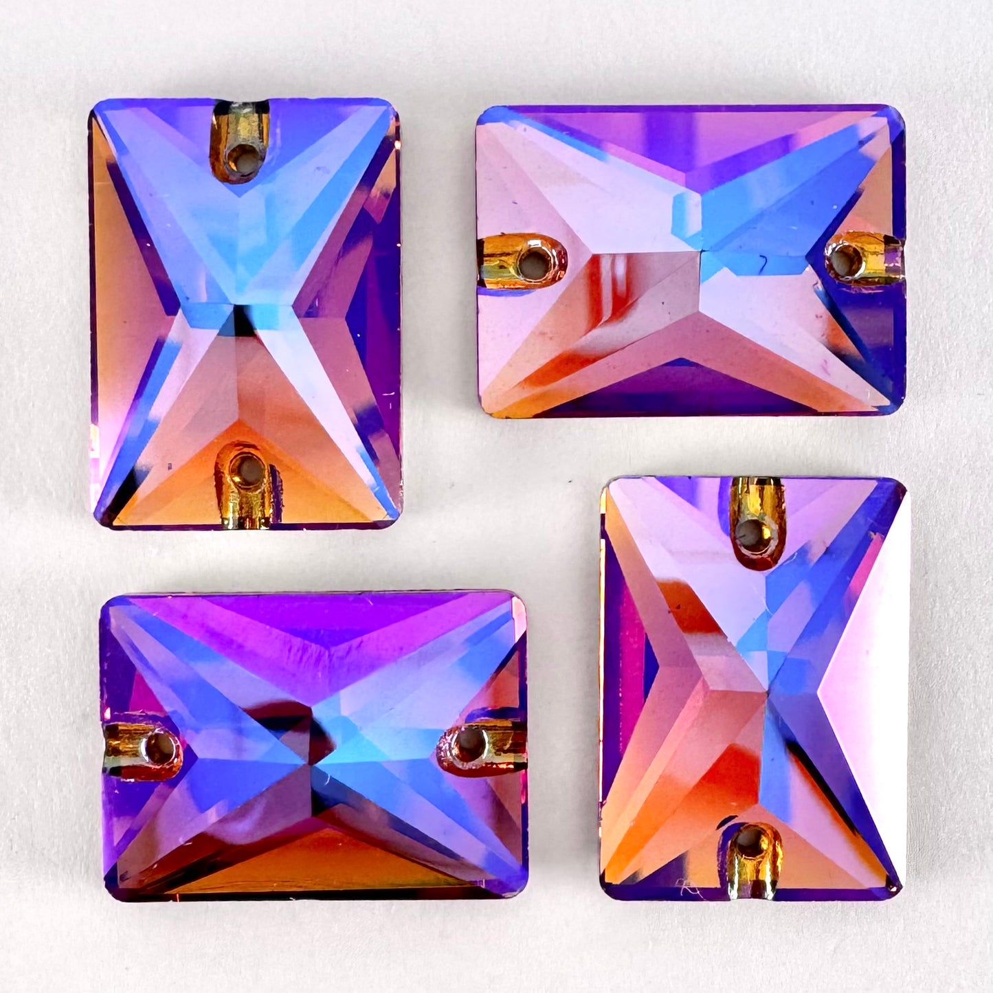 Tangerine AB Glass Rectangle