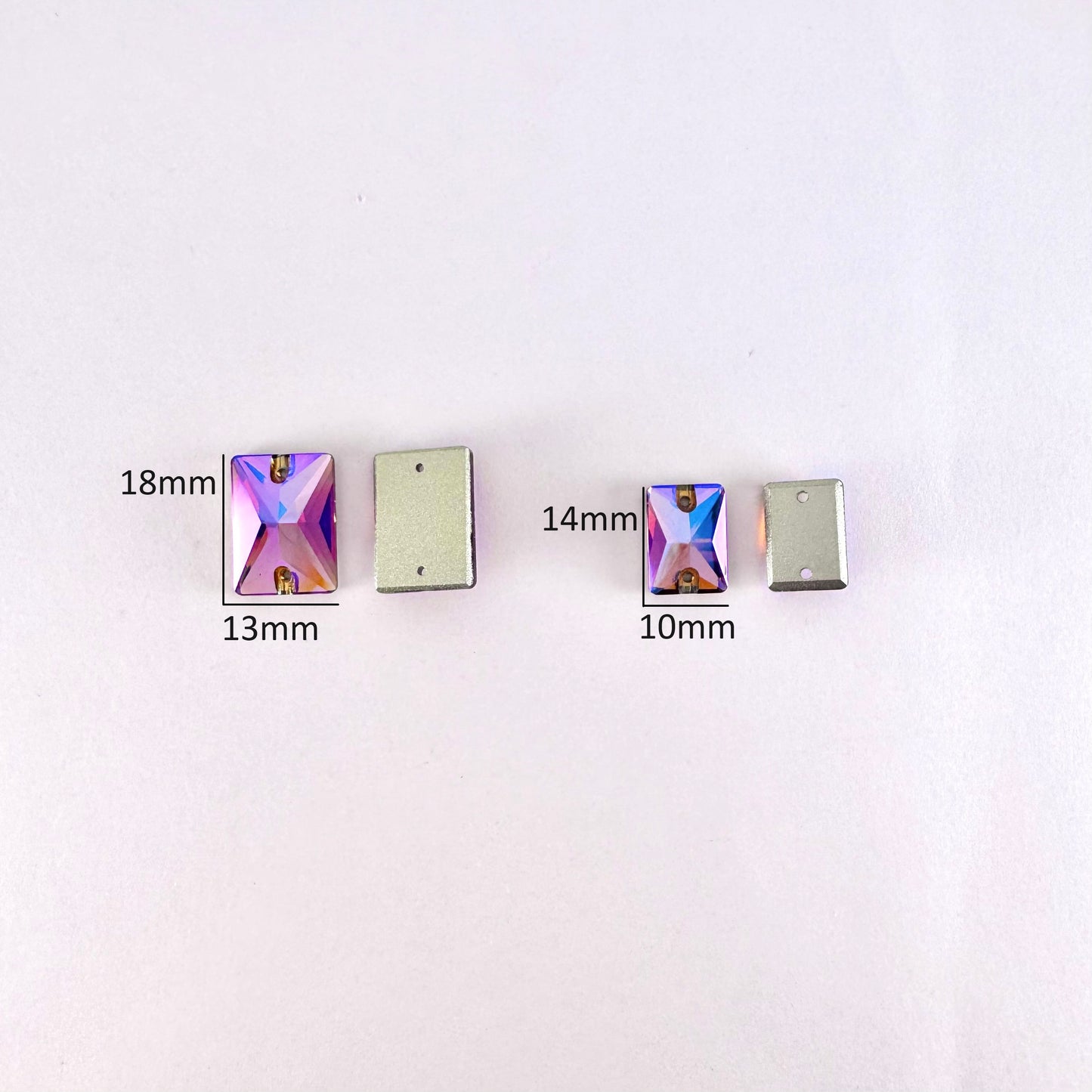 Tangerine SI Glass Rectangle