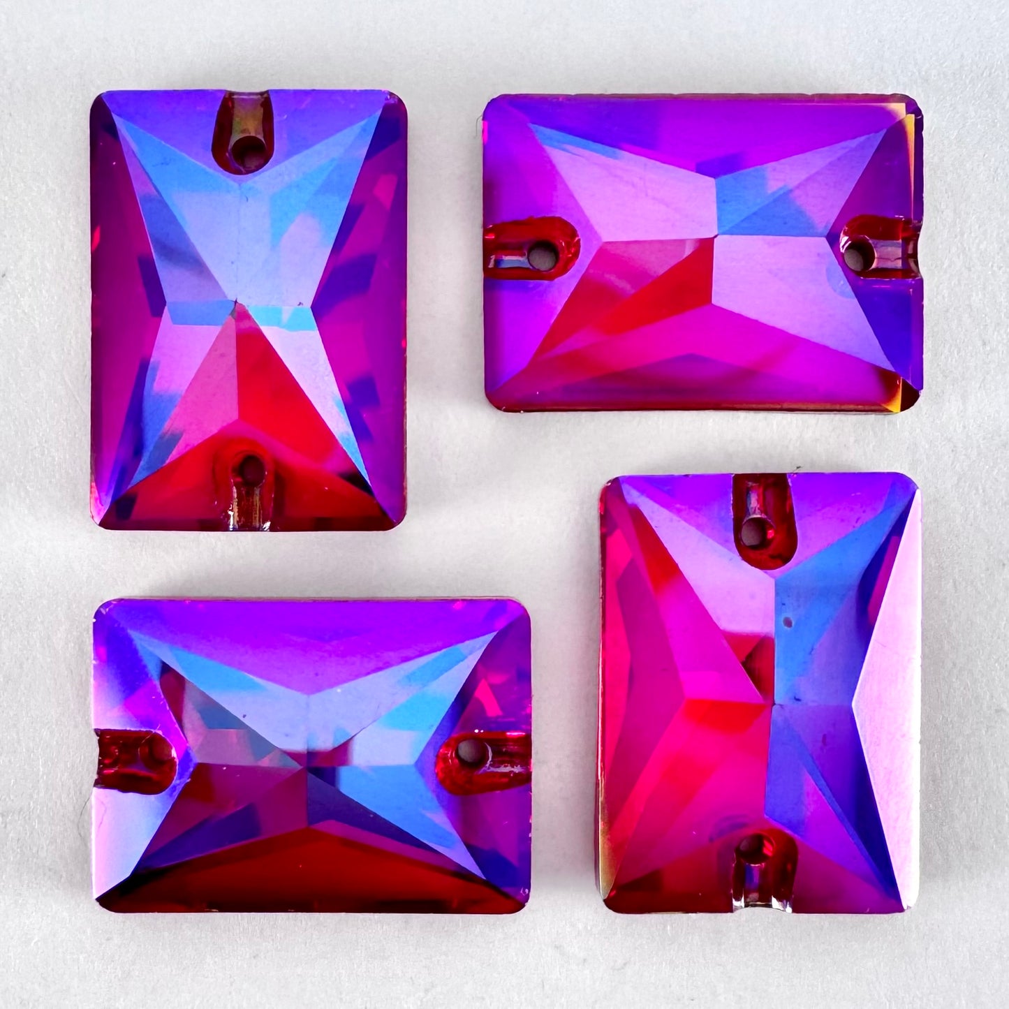 Light Siam AB Glass Rectangle