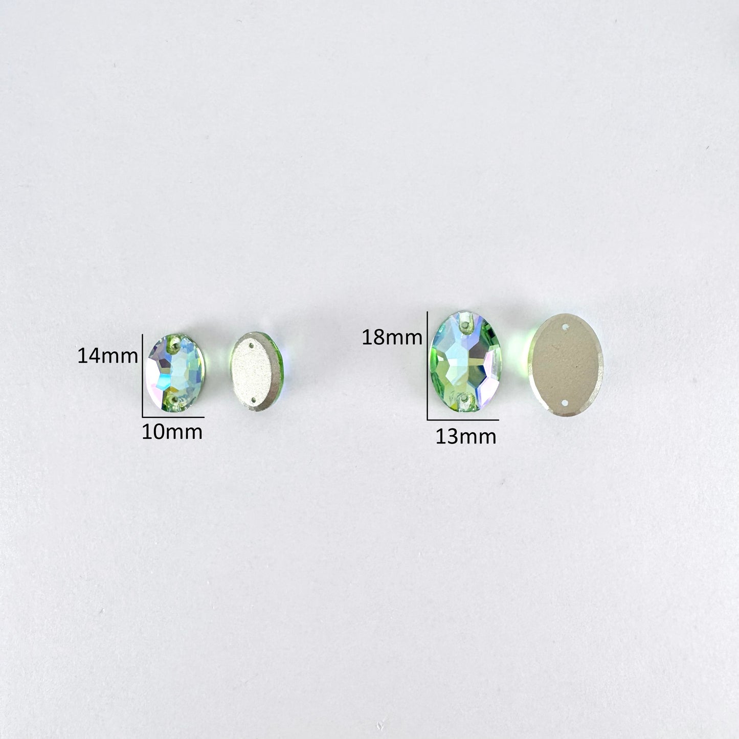 Peridot SI Glass Oval