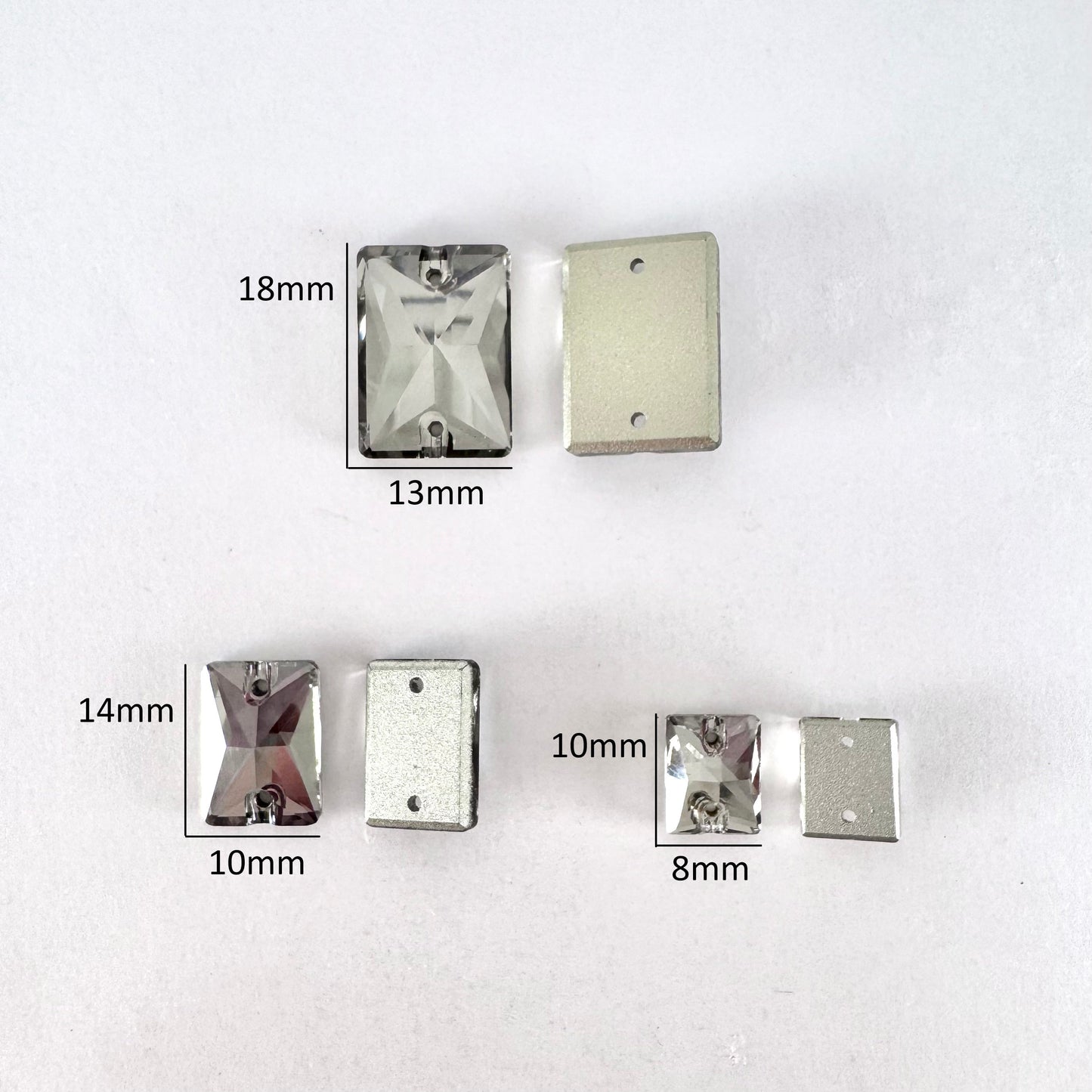 Satin Glass Rectangle