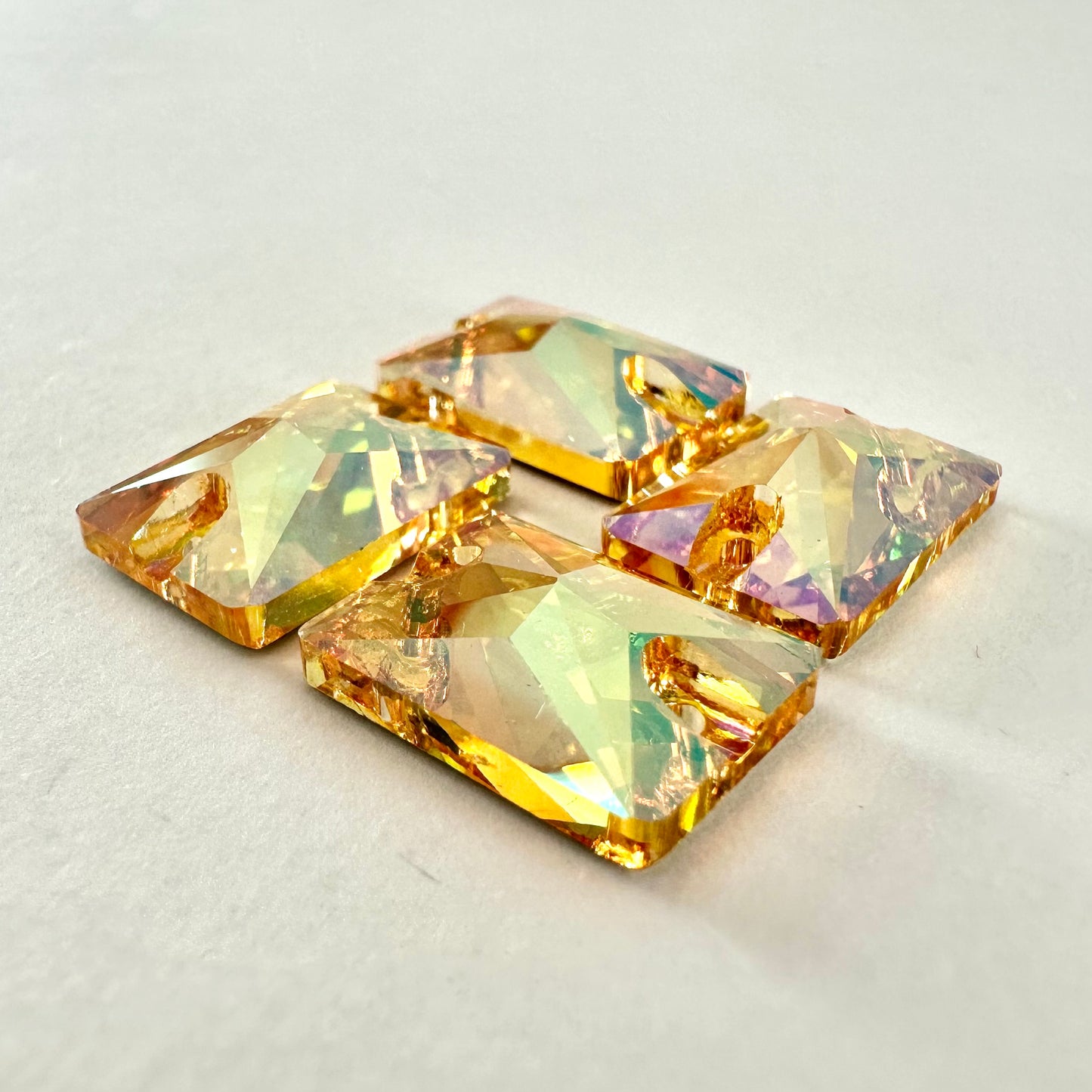 Crystal Sun Glass Rectangle
