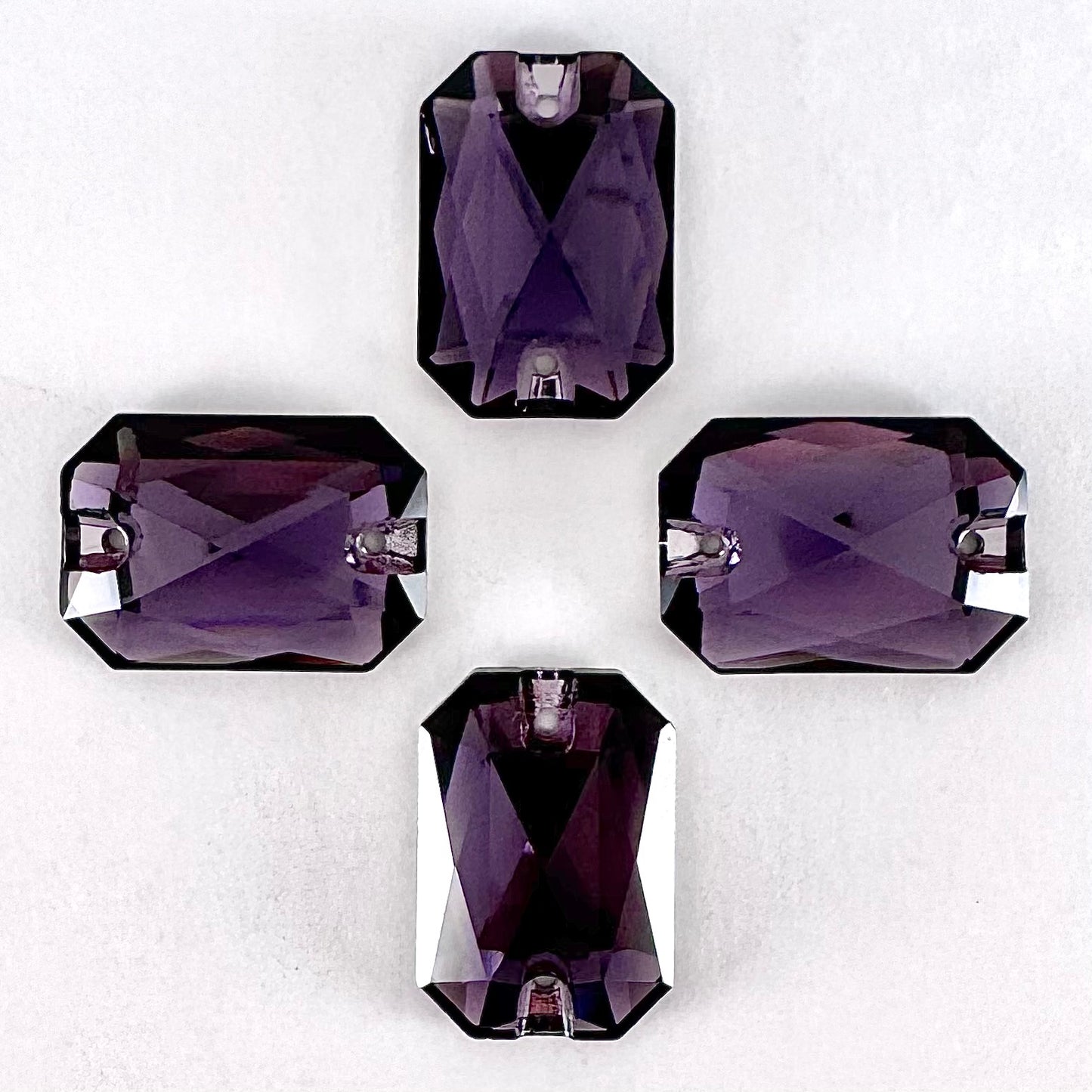 Amethyst Glass Emerald