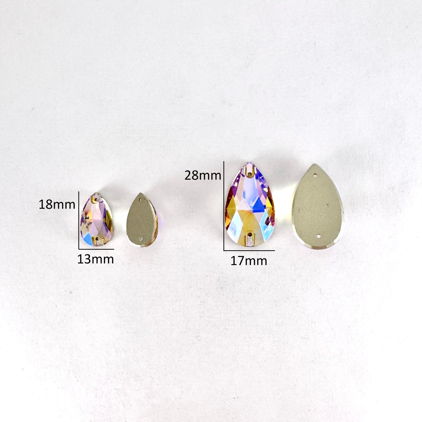 Paradise Shine Glass Teardrop