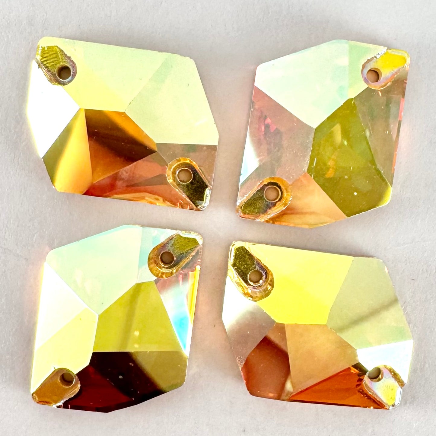 Metallic Crystal Sun Glass Cosmic