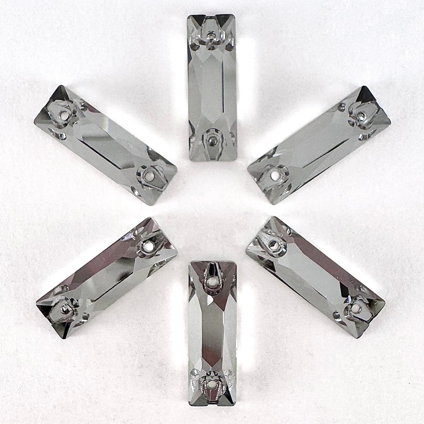 Black Diamond Glass Baguette