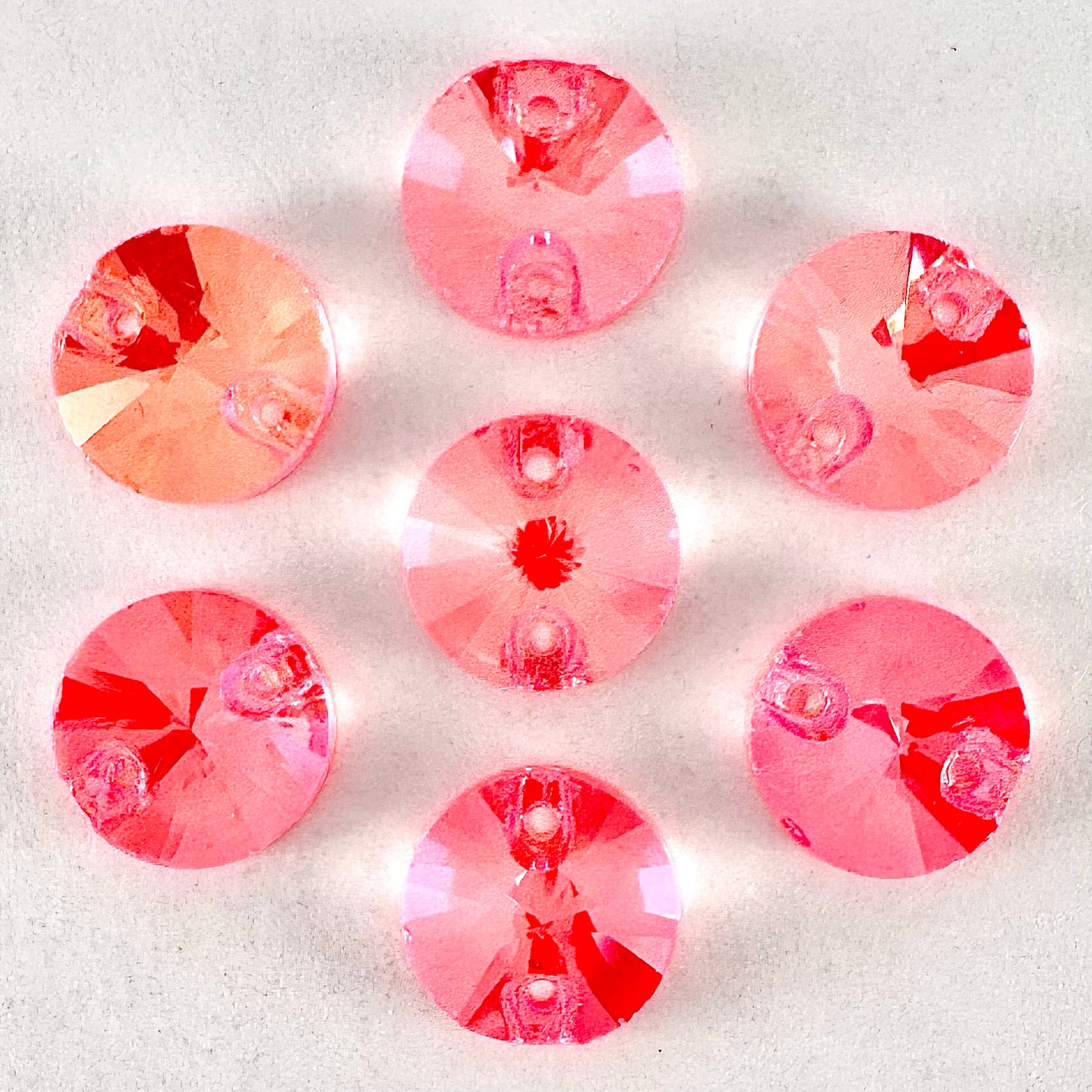 Luminous Neon Hyacinth Glass Rivoli