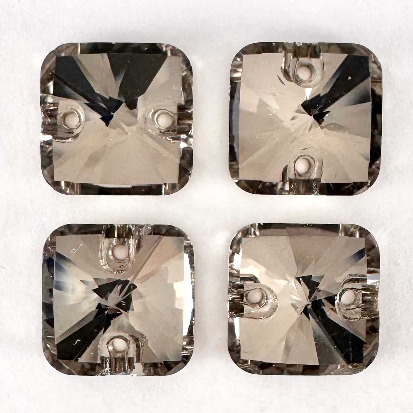 Black Diamond Rounded Glass Square