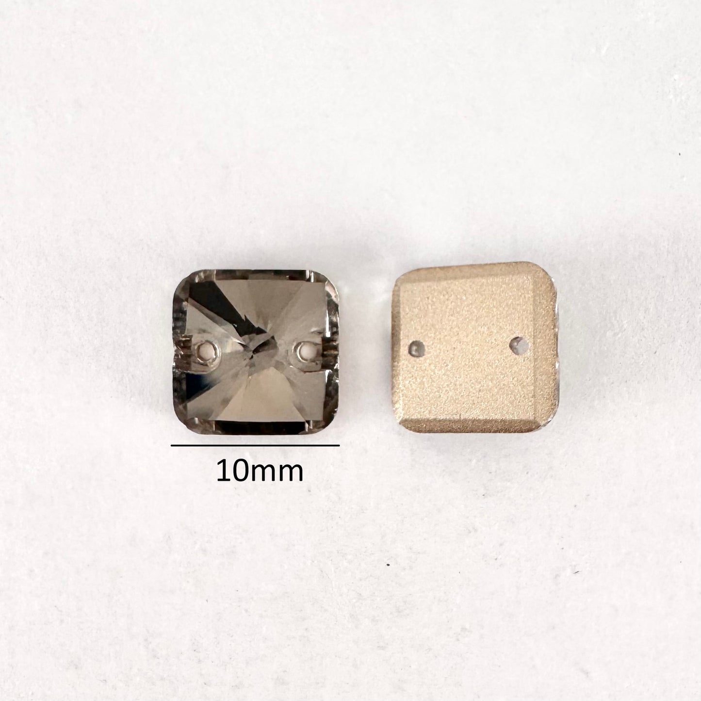 Black Diamond Rounded Glass Square