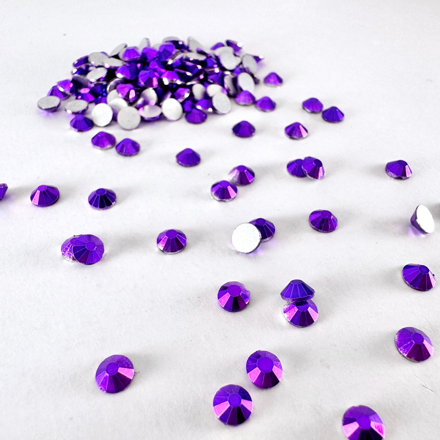 Metallic Purple Rhinestone