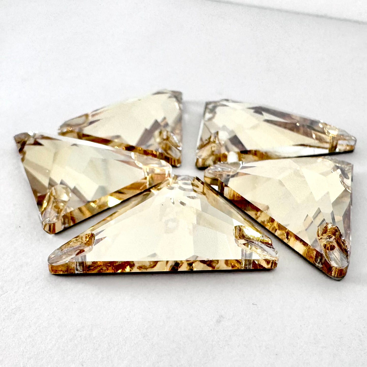 Golden Shadow Slim Glass Triangle