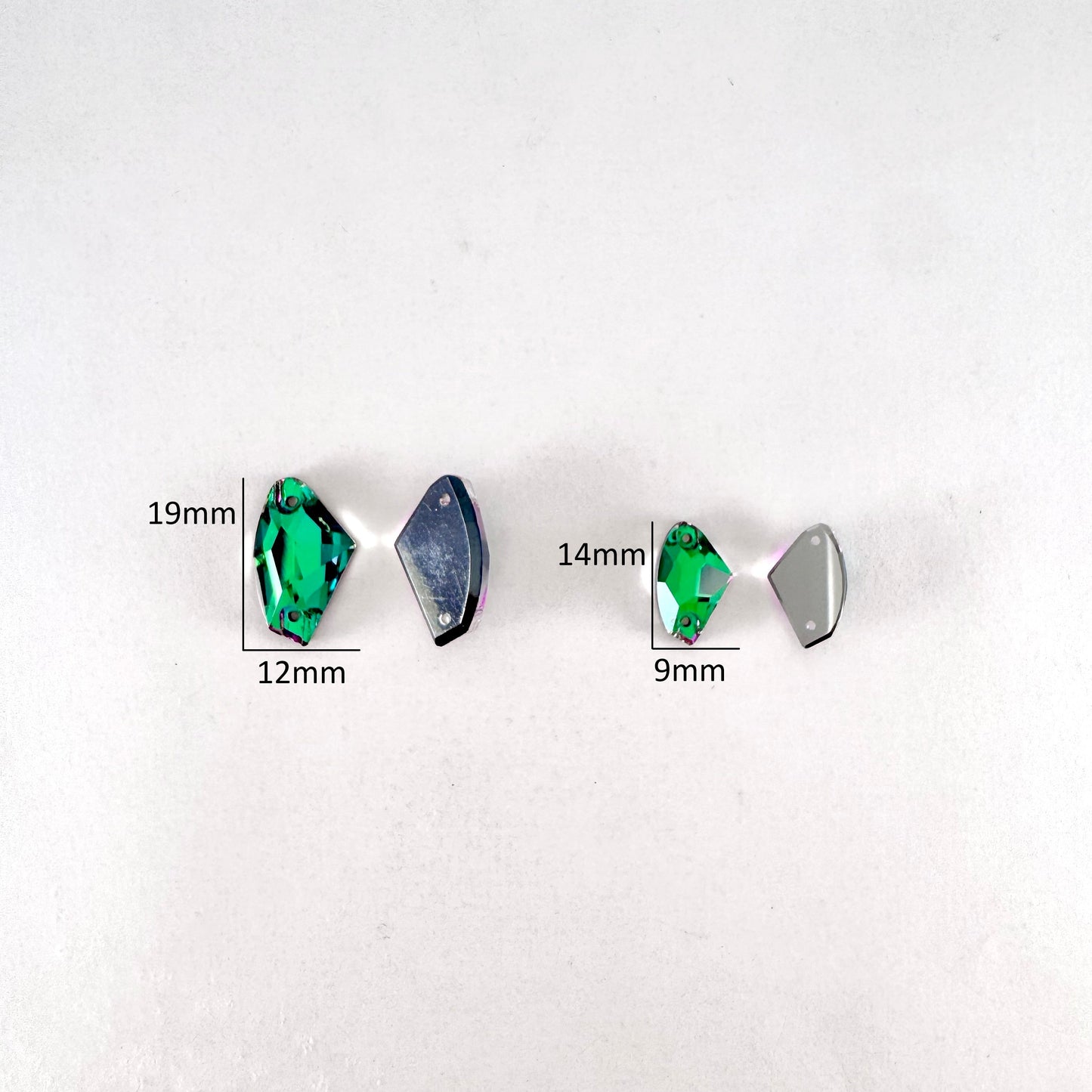 Emerald Heliotrope Glass Galactic