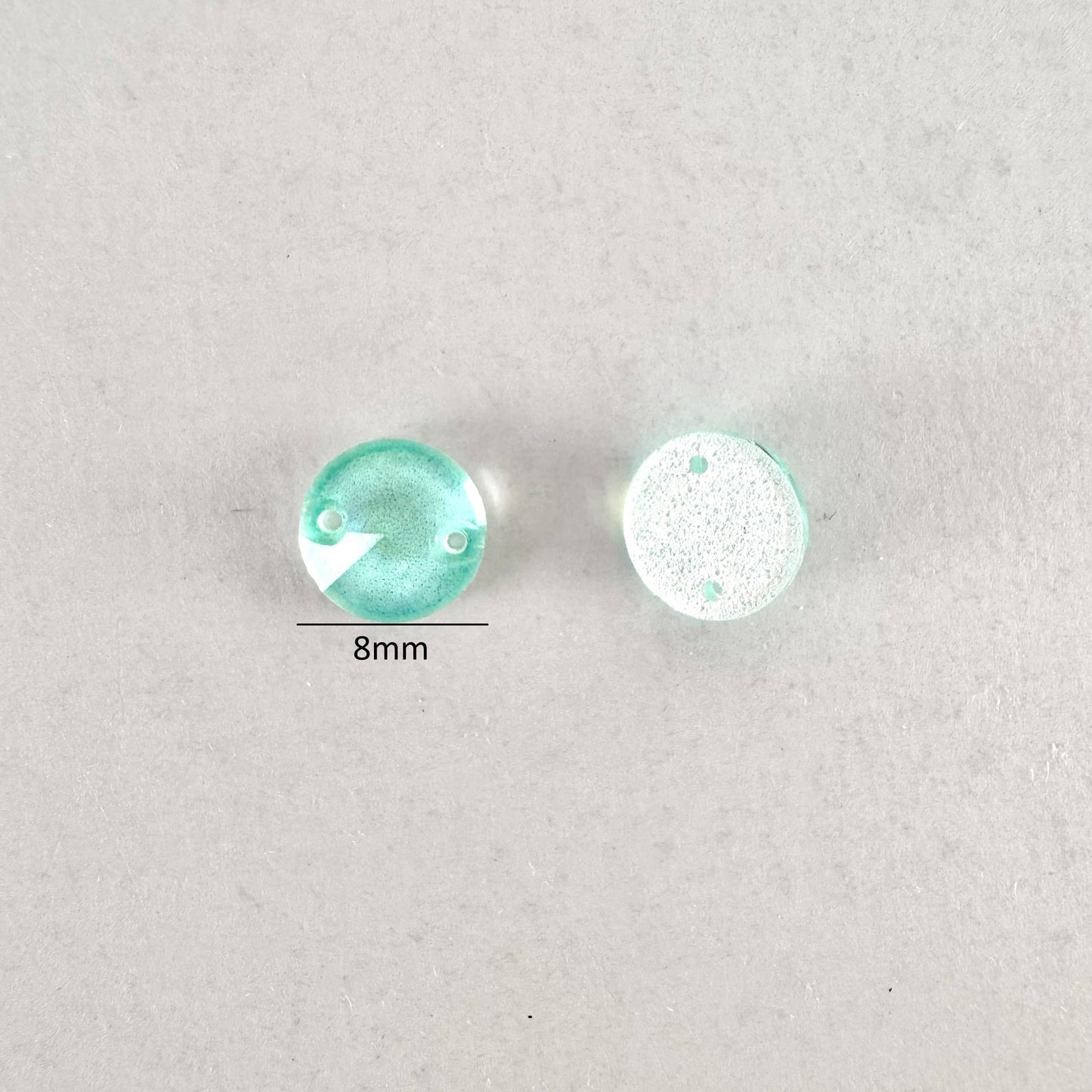 Light Neon Green EN Glass Rivoli