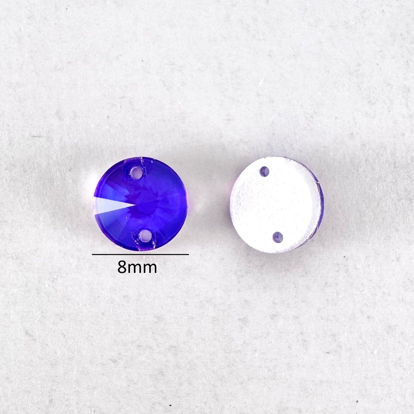 Violet Blue EN Glass Rivoli