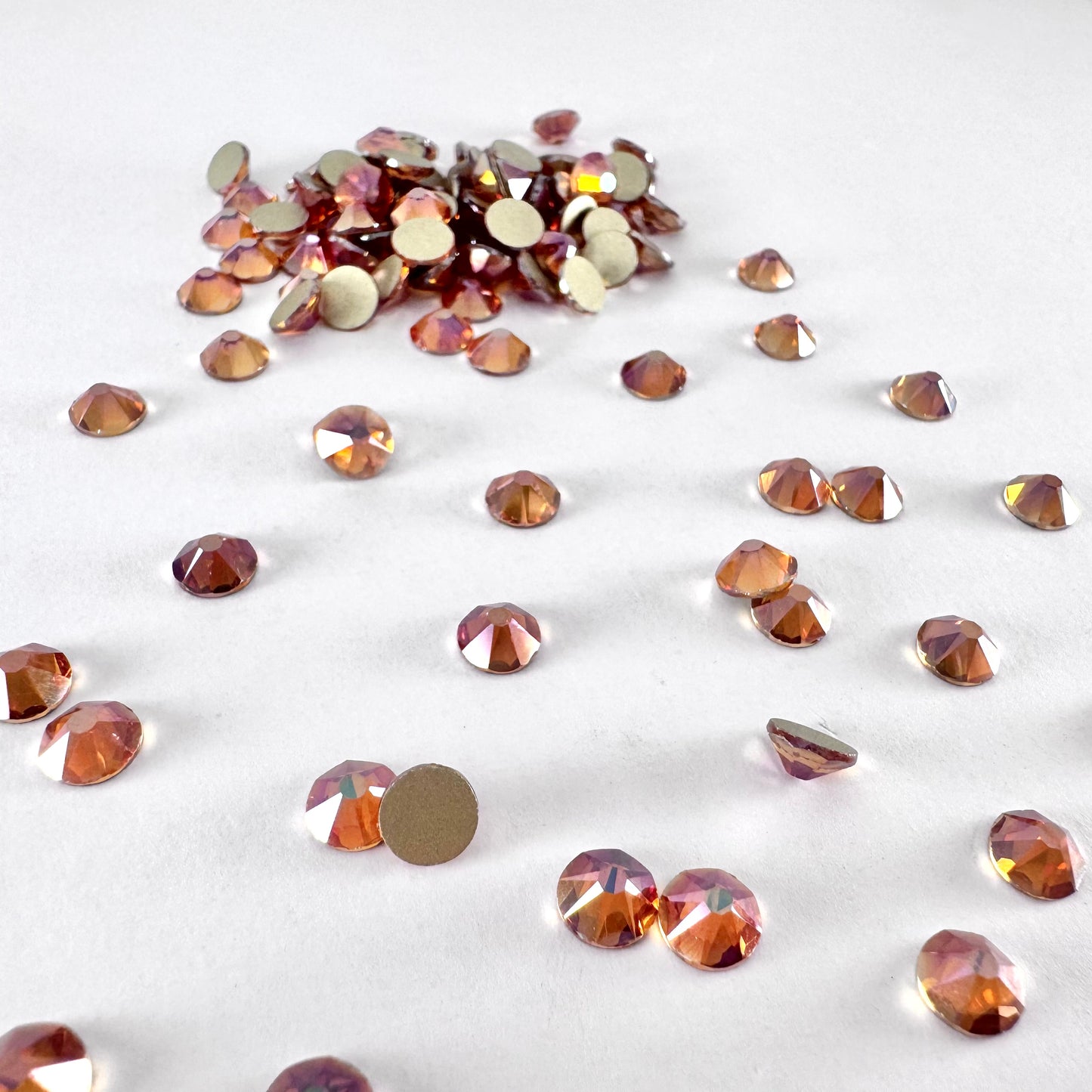 Apricus Amber Rhinestone