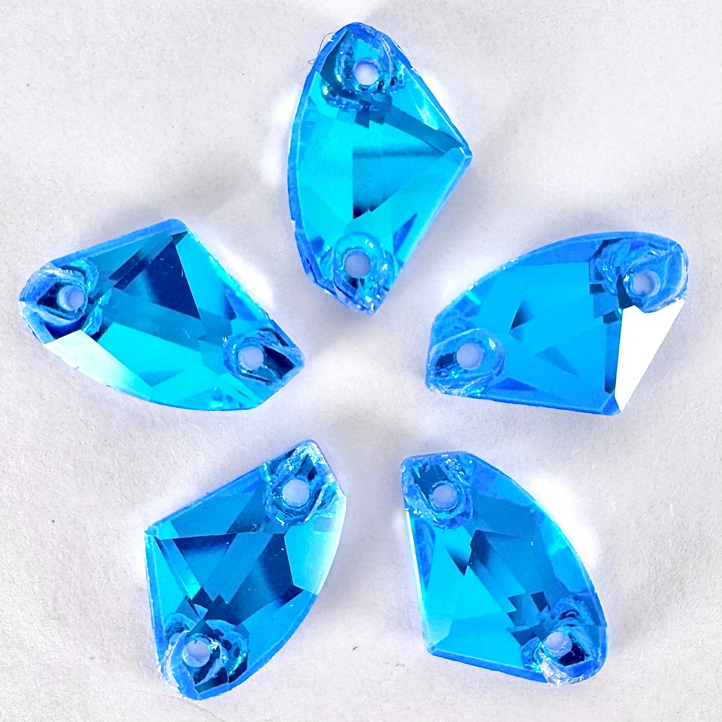 Electric Blue DeLite Glass Galactic
