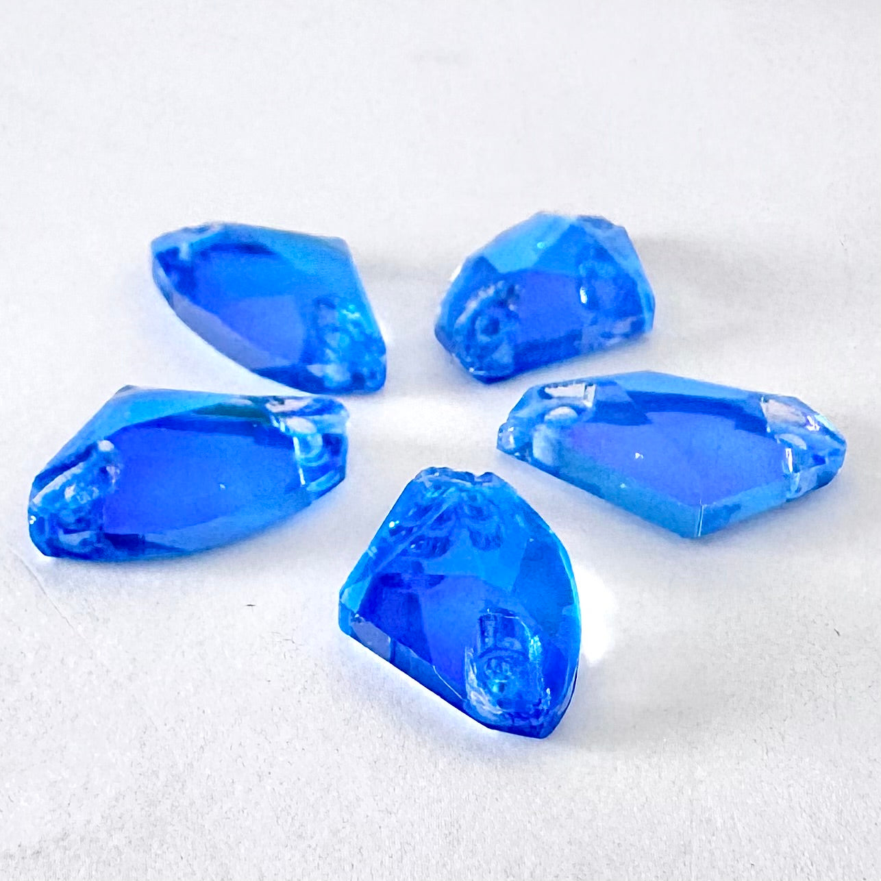 Electric Blue DeLite Glass Galactic